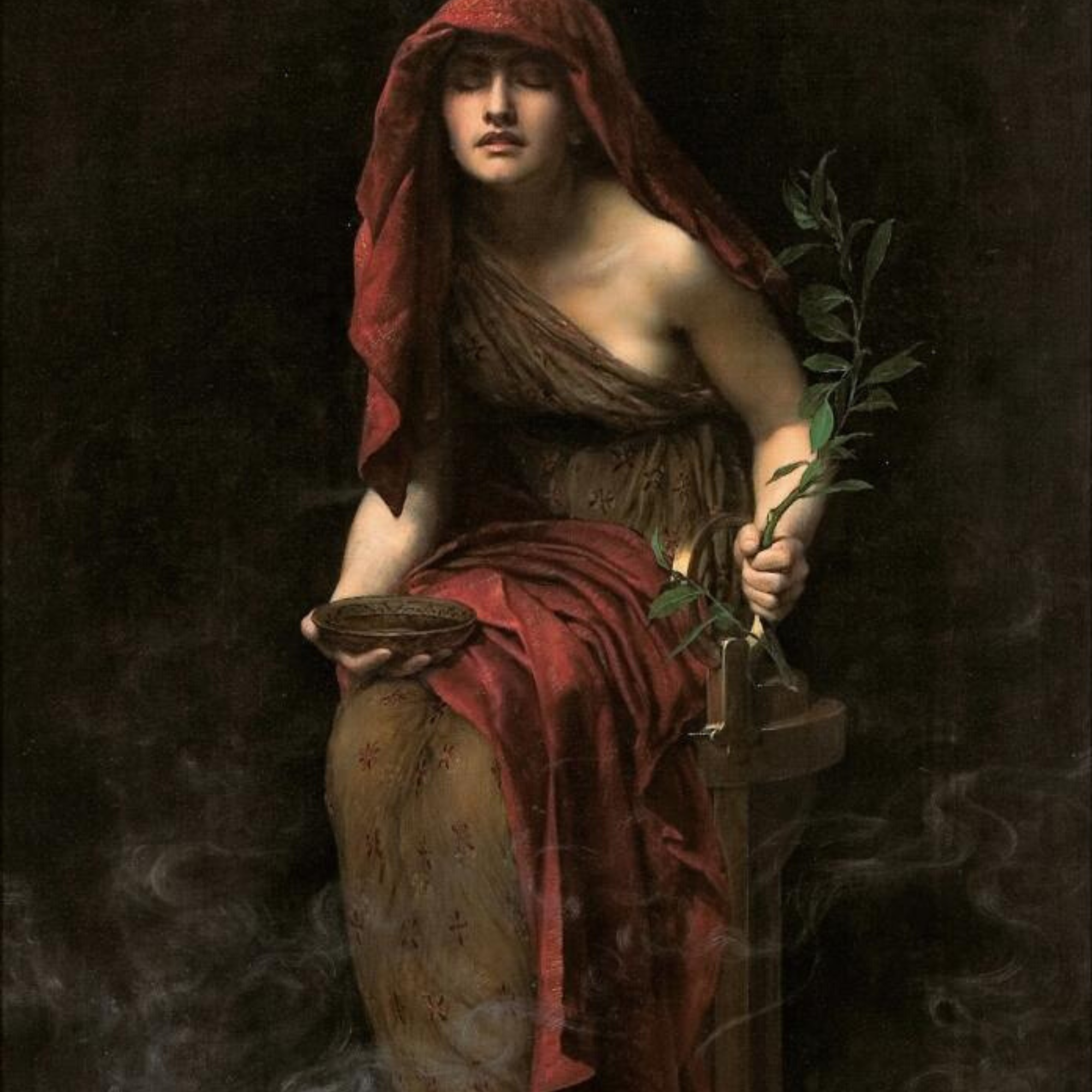 Friday Art Find: Priestess of Delphi